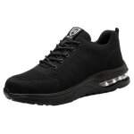Chaussures de s�curit� homme femme legere embout acier antid�rapant basket securite - noir - chaussures ...