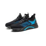 Chaussures de s�curit� homme femme l�g�re embout acier respirante confortable - bleu