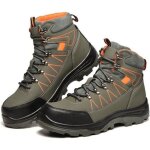 Chaussure de sécurité légère en cuir pour homme et femme - insfity - embout en acier - antidérapante ... Chaussure de sécurité légère en cuir pour homme et femme - insfity - embout en acier - antidérapante ...