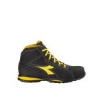 Chaussures de sécurité semi - montantes diadora glove mid s3s - noir / jaune Chaussures de sécurité semi - montantes diadora glove mid s3s - noir / jaune
