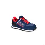 Chaussures de s�curit� - sparco - gymkhana - rouge - daim - nubuck - mixte