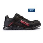 Sparco practice nigel ? chaussures de s�curit� l�g�res et respirantes rouge (adulte)