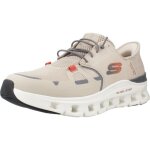 Chaussure - skechers - glide step pro - beige - adulte - talon plat