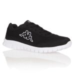 Chaussures sportswear rocket homme - kappa - noir - lacets - synthtique