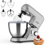 Cheftronic sm - 985 robot p�tissier 1300w 6 vitesses robot de cuisine avec bol 40l crochet p�trisseur ...