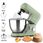 Cheftronic sm - 985 robot ptissier 1300w 6 vitesses robot de cuisine avec bol 40l crochet ptrisseur ...