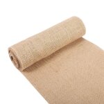 Chemin de table rustique en toile de jute et toile de jute pour décoration de maison chaise mariage fête ... Chemin de table rustique en toile de jute et toile de jute pour décoration de maison chaise mariage fête ...