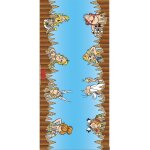 Chemin de table tissu ast�rix 3 m