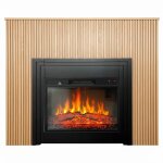 Cheminarte - cheminée électrique ambra à poser au sol - effet flammes led - 119x25x94cm - chauffage 2000w ... Cheminarte - cheminée électrique ambra à poser au sol - effet flammes led - 119x25x94cm - chauffage 2000w ...