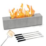 Bio chemine de table - brian & dany - bacoeng - sans fume - design minimaliste - mobilit