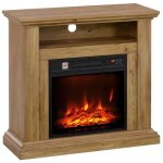 Cheminée électrique - homcom - effet flamme 3d - chauffage 1800w - luminosité réglable télécommande minuterie ... Cheminée électrique - homcom - effet flamme 3d - chauffage 1800w - luminosité réglable télécommande minuterie ...