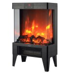 Chemine lectrique led avec tlcommande 2 puissances de chauffe 1000w / 2000w thermostat adler ad 7755 ...