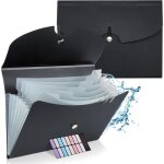 Chemises a4  7 compartiments classeurs de rangement de documents avec tiquettes pour bureau cole et ...