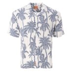 Chemise blanche / bleu homme kaporal tosca