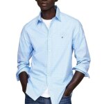 Chemise bleu homme tommy hilfiger poplin 0gy