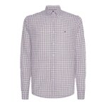 Chemises  carreaux blanc / rouge homme tommy hilfiger mw0mw34656