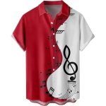 Chemise hawa�enne homme manches courtes imprim� funky chemise � fleurs plage regular fit confortable ...