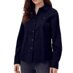 Chemise marine femme tommy hilfiger ess poplin regular s Chemise marine femme tommy hilfiger ess poplin regular s