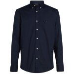 Chemise en popeline tommy hilfiger core flex couleur unie dw5