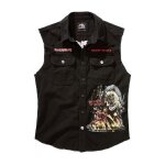 Chemise sans manches brandit iron maiden vintage notb