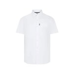 Chemise superdry homme oxford blanc coton