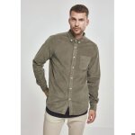 Chemise - urban classic - corduroy - couleur olive - coupe regular - manches longues Chemise - urban classic - corduroy - couleur olive - coupe regular - manches longues