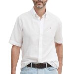 Chemisette blanche homme tommy hilfiger linen solid