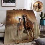 Cheval plaid couverture polaire 130x1503d impression flanelle couverture de lit plaid jeté de canapé ... Cheval plaid couverture polaire 130x1503d impression flanelle couverture de lit plaid jeté de canapé ...