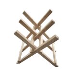 Chevalet en bois werkapro  3 supports pour sciage de bches