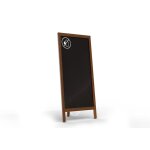 Chevalet stop - trottoir pliable avec une surface à craie - 78x44 cm - support publicitaire Chevalet stop - trottoir pliable avec une surface à craie - 78x44 cm - support publicitaire