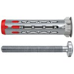 Cheville pour corps creux - fischer - duohm 6x55 mm - 4 pcs - installation rapide - ailettes anti - rotation ...