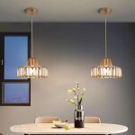 Chic plafonnier en cristal chandelier moderne salon chambre � coucher pendentifs
