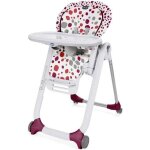 Chicco chaise haute polly progres5 - dès la naissance - 4 roues cherry Chicco chaise haute polly progres5 - dès la naissance - 4 roues cherry