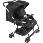 Chicco poussette double compacte ohlala twin - ds la naissance - jusqu' 15kg - 78 cm de large - arceau ...