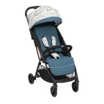 Chicco poussette glee joyful teal - 4 roues - bleu