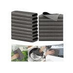 Chiffon magique 8 pices chiffon de nettoyage magique chiffon vitre sans trace 30 x 40 cm magic chiffon ...