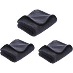 Chiffon magique clean chiffon micro fibre 3pcs chiffons microfibres 40x60cm pour voiture et moto eponge ...