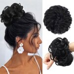 Chignon postiche cheveux grande postiches noir bouclés ondulés extensions chouchou postiche cheveux naturel ... Chignon postiche cheveux grande postiches noir bouclés ondulés extensions chouchou postiche cheveux naturel ...