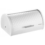 Bote  pain - klausberg - kb - 7541 - mtal blanc - design moderne - couvercle diamant