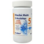 Chlore 5 actions galets de 20g 1kg - traitement tout - en - un 5 actions / pastilles 20g de chlore stabilis� ...