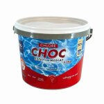 Chlore choc piscine - edg - granulés - seau 5 kg - spécial rattrapage eau verte Chlore choc piscine - edg - granulés - seau 5 kg - spécial rattrapage eau verte