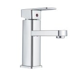 Chrom mitigeur lavabo robinet salle bain avec poignée carrée en mélangeur de lavabo froid et chaud avec ... Chrom mitigeur lavabo robinet salle bain avec poignée carrée en mélangeur de lavabo froid et chaud avec ...