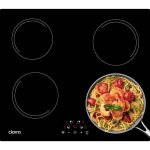 Ciarra awbih4 - e plaque induction 4 foyer 6000w 59cm minuterie protection securite enfants auto arr�t ...