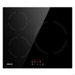Ciarra plaque induction 3 foyers avec minuterie 5600w touche sensitive auto - stop encastrable 59cm cd3bih ...
