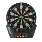 Cible de fl�chettes 44 x 505 cm 4 �crans led score automatique 270 types de jeux invites vocales en anglais ...