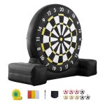 Cible de football géante gonflable - duoku - 3000 mm - panneau de fléchettes avec 9 ballons et pompe ... Cible de football géante gonflable - duoku - 3000 mm - panneau de fléchettes avec 9 ballons et pompe ...