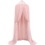 Ciel de lit pour bebe fille garon maison de jeux filet pour rideaux en forme de dme moustiquaire ciel ...