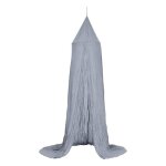 Ciel de lit lili bleu gris l250xp50xh350cm - atmosphera cr�ateur dint�rieur
