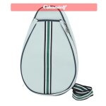 Cikonielf sac de tennis tennis bag with adjustable shoulder strap for women men hold tennis racket sport ...