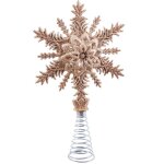 Cimier de sapin de no�l �toile dor�e